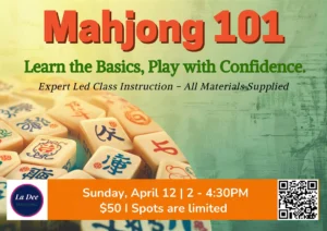 mahjong 101 workshop graphic